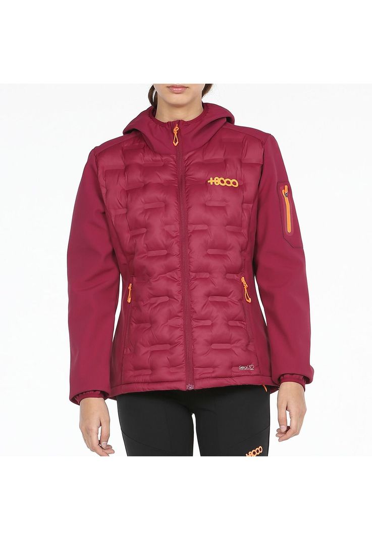 Chaqueta W Jaral 24 Burdeo-0