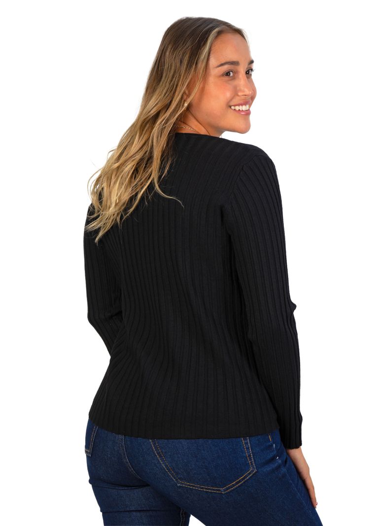 Sweater Básico con Botones colores HIPSY-2