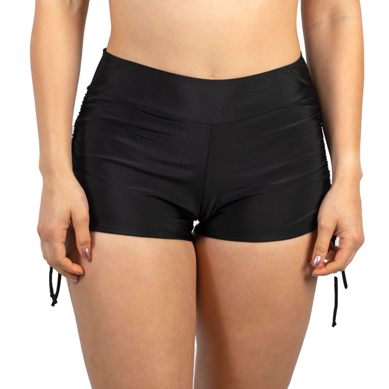 Parte de abajo Short tiro alto pretina con Straps Básico colores-2