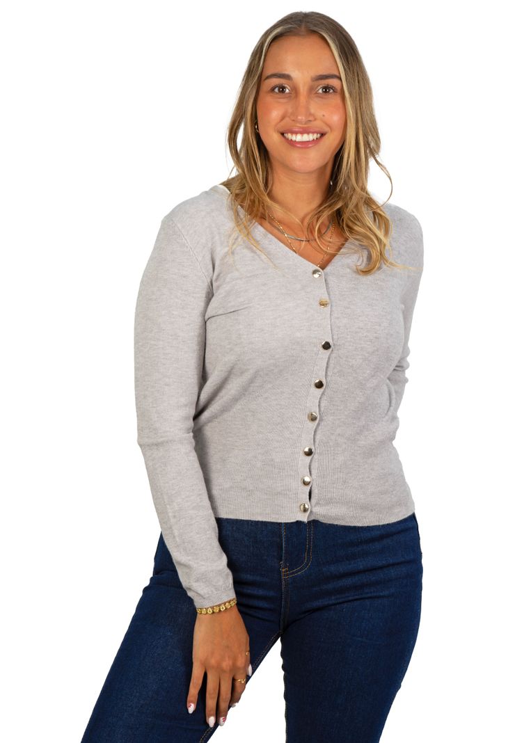 Chaleco mujer botones tapadito colores Atenea HIPSY-2