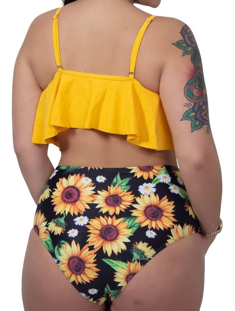 Bikini Tiro Alto Girasol-2