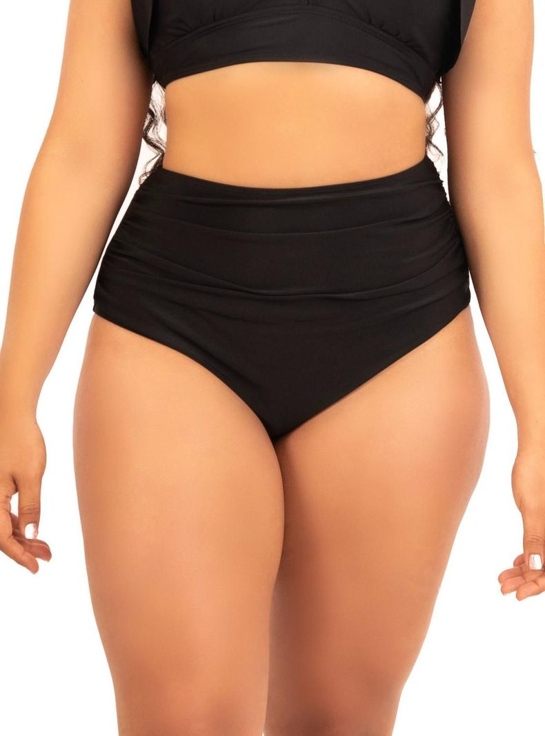 Parte De Abajo Calzón Bikini Tiro Alto-1