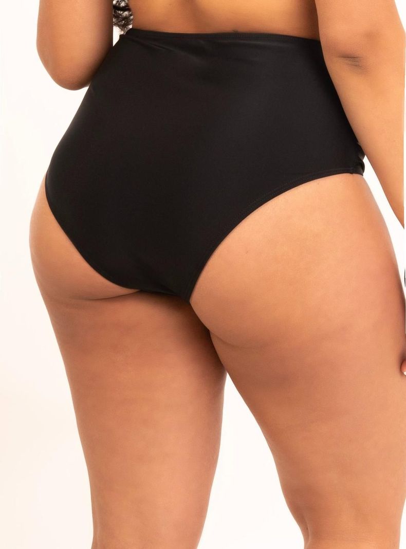 Parte De Abajo Calzón Bikini Tiro Alto-3