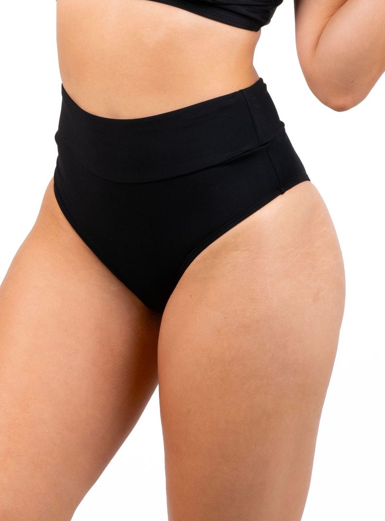 Parte de abajo pretina tanga culotte tiro alto Full-1