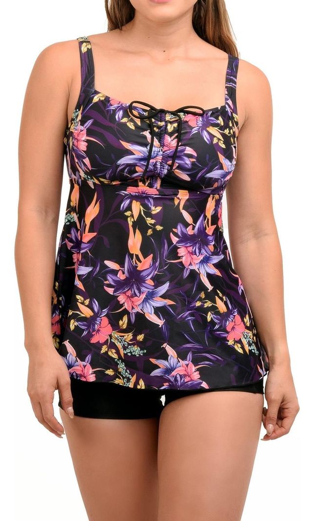 Tankini Mujer Short Kora Colores-0