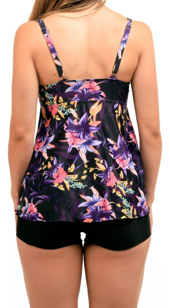 Tankini Mujer Short Kora Colores-1