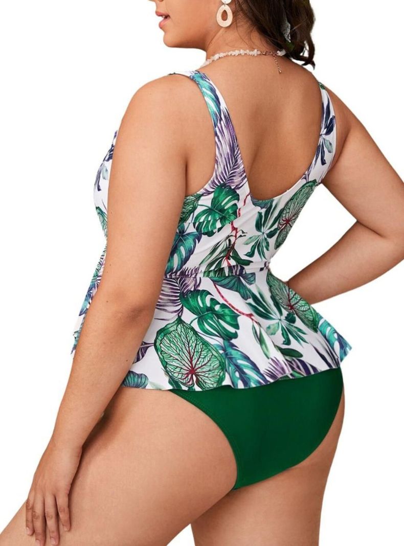 Tankini Tiro Alto Hawai Verde-3