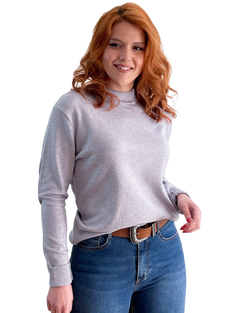 Sweater básico mujer colores Lisy-0
