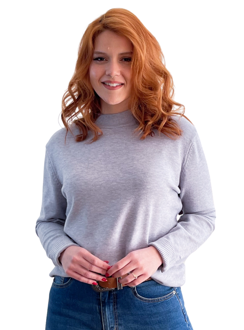 Sweater básico mujer colores Lisy-1