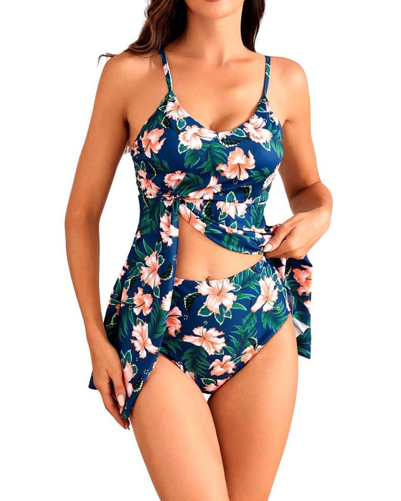 Tankini mujer vestido estampado Anse estampados-1