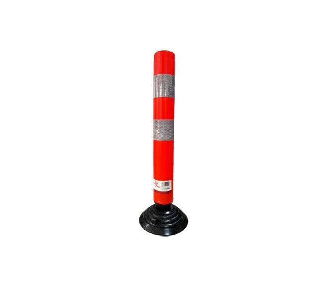 Hito Vial Abatible Naranja 80 cms-0