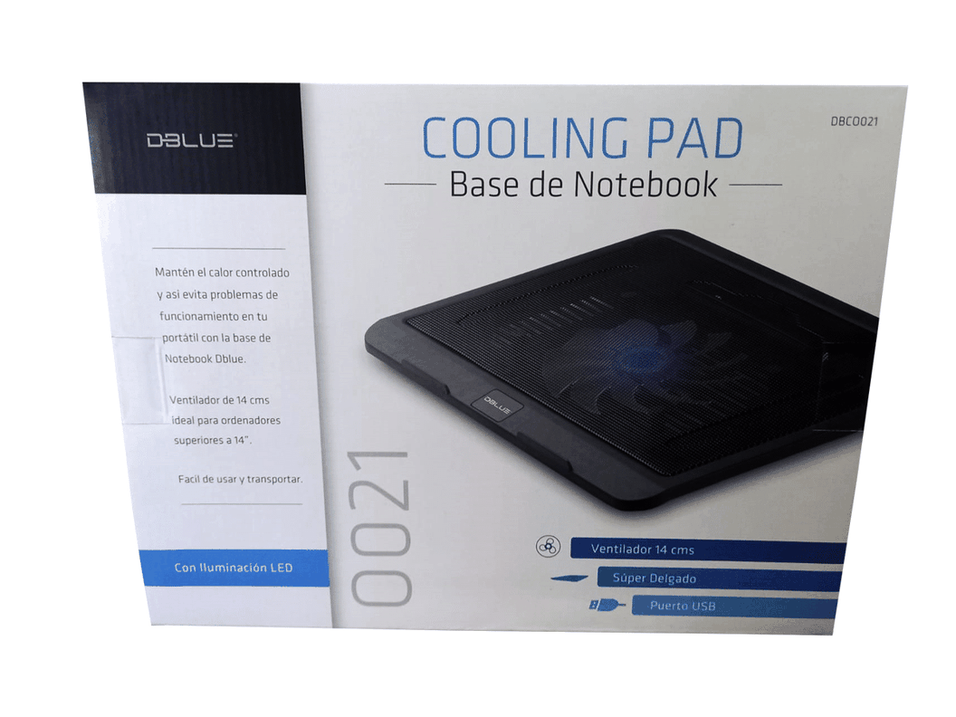 Base De Ventilador Para Notebook Led Dblue-2
