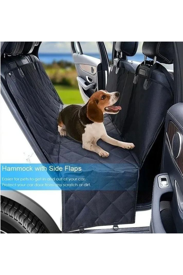 Funda Cubre Asiento De Auto Impermeable Mascota-1