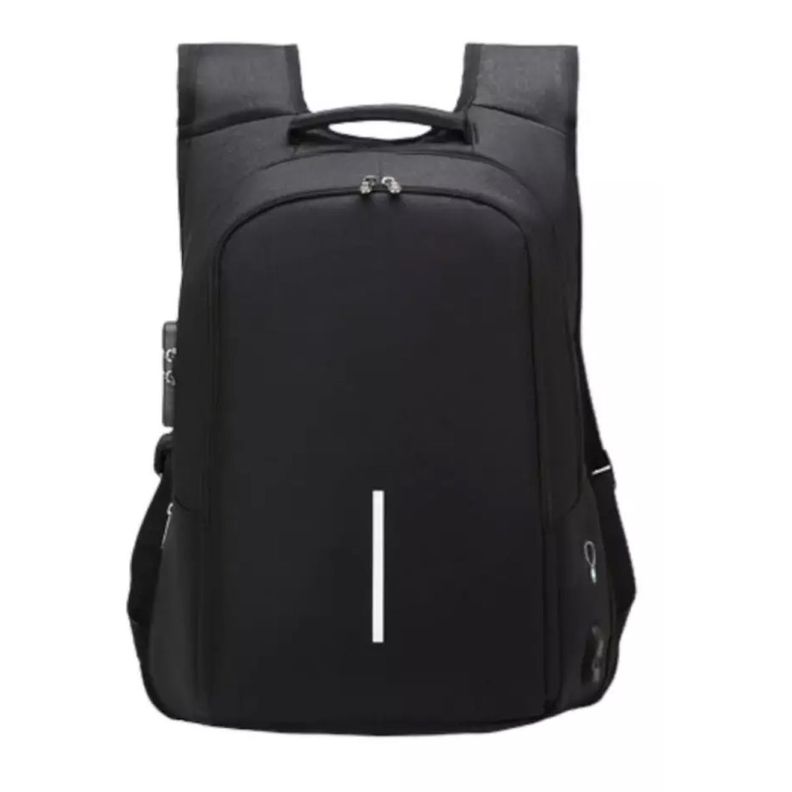 Mochila Ejecutiva Usb Porta Notebook Y Candado-0