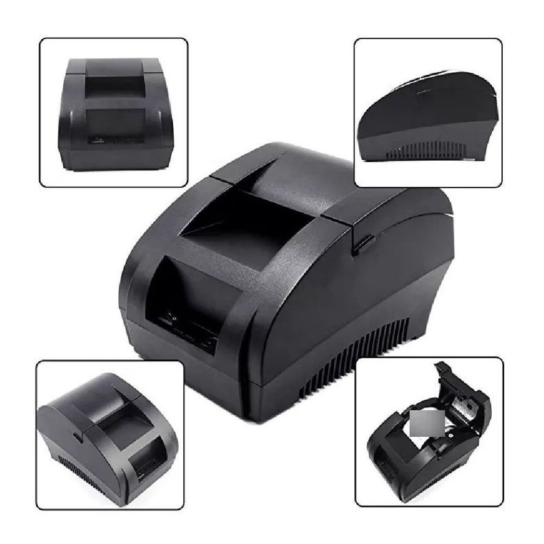 Impresora Térmica Boletas Usb Rollo 58mm Tickets Recibo-1
