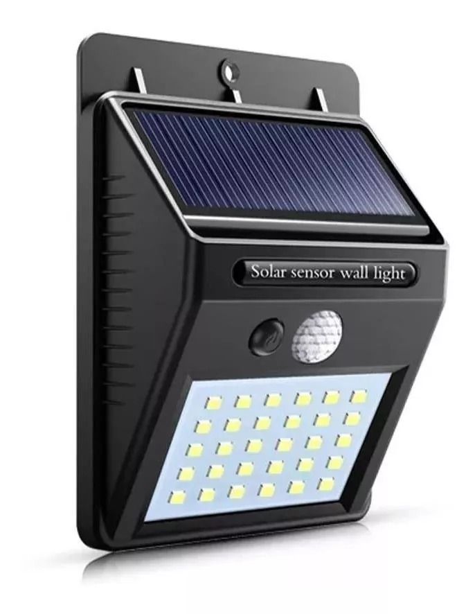 Foco Solar Led Sensor De Movimiento-4