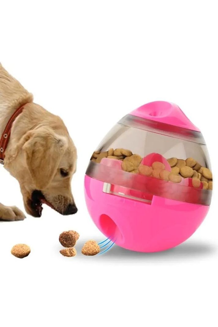 Dispensador De Comida Juguete Bola Interactiva Para Perros-0