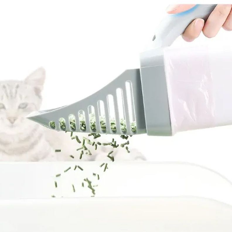 Pala Recogedor De Heces De Perro Gatos Bolsa Incluida-1