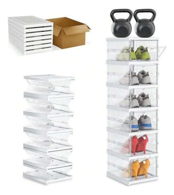 Zapatero Plegable Portatil 6 Cajones