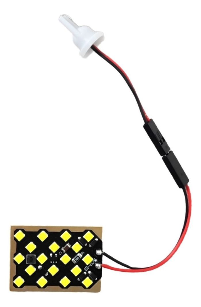 Ampolleta Placa 18led Tipo Fusible T10 12v-60v Led Interior-1