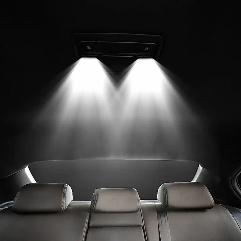 Ampolleta Placa 18led Tipo Fusible T10 12v-60v Led Interior-4