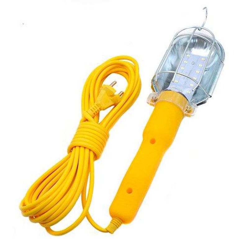 Lámpara Portátil Mecánico Extensión + Interruptor 15 Metros-4