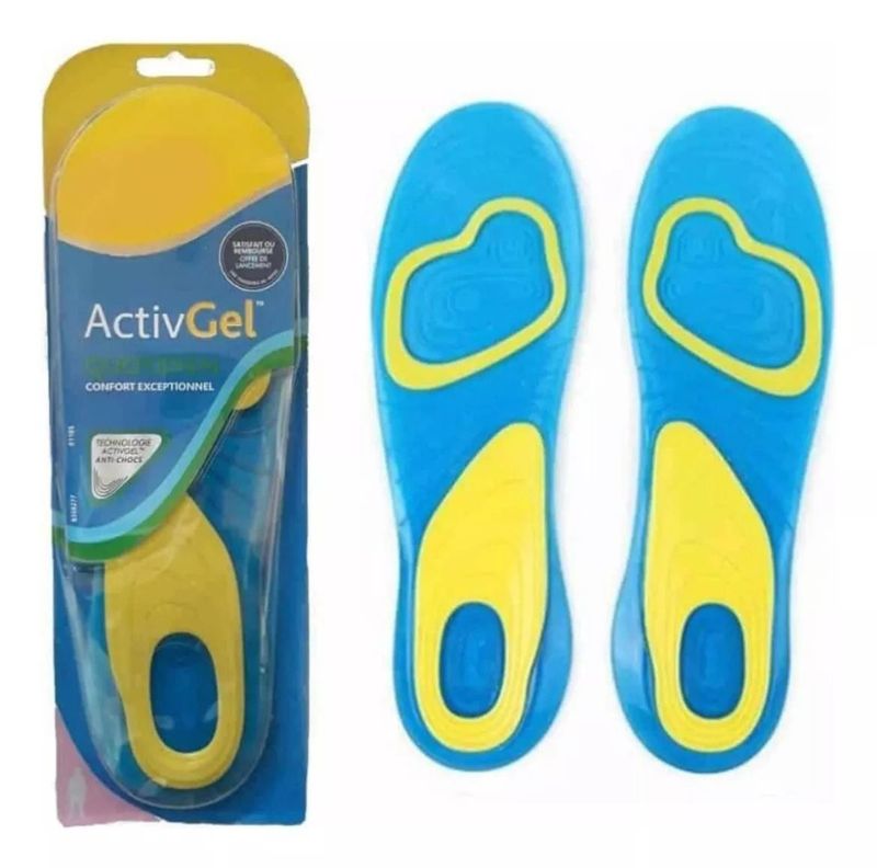 Plantillas Silicona Y Gel Comodidad Talla 38 A 42-0