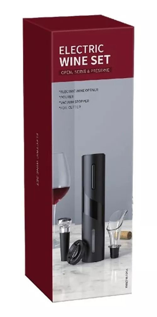 Sacacorchos Para Vino 4 In 1 Set-1