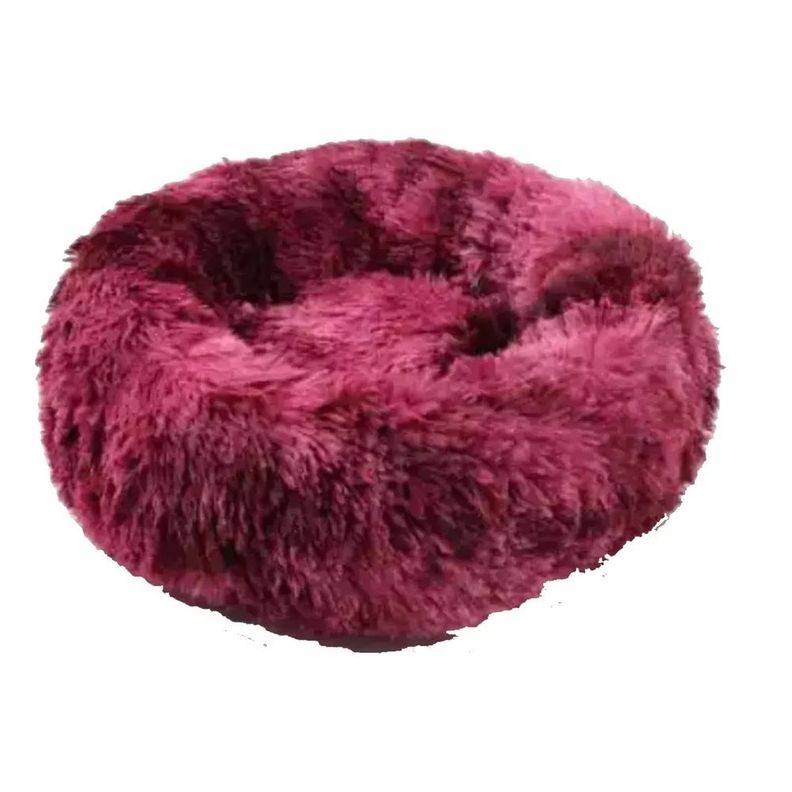 Cama Antiestrés Mascotas Gatos Perros De 80 Cm Grande Xxl Rojo -1