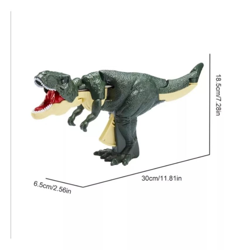 Dinosaurio Sa Za Za T-rex Tik Tok Pistola Descompresion-2