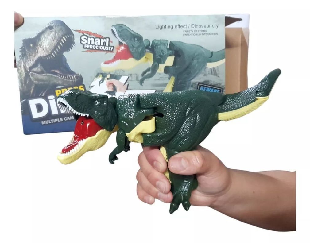 Dinosaurio Sa Za Za T-rex Tik Tok Pistola Descompresion-3