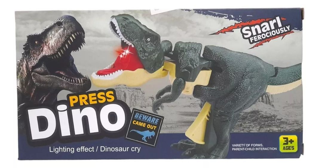 Dinosaurio Sa Za Za T-rex Tik Tok Pistola Descompresion-4