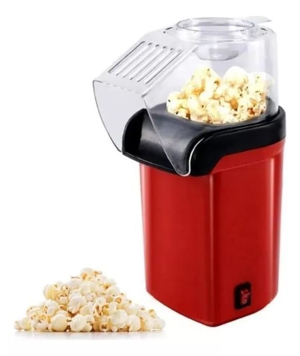 Maquina Para Hacer Palomitas Popcorn Cabritas Color Rojo-2