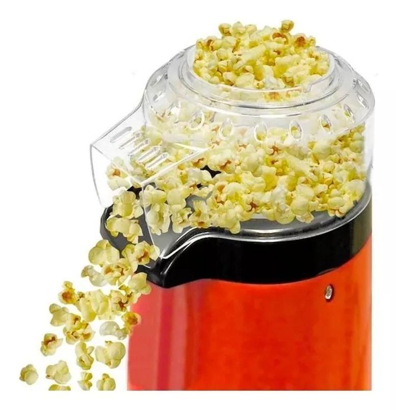 Maquina Para Hacer Palomitas Popcorn Cabritas Color Rojo-3