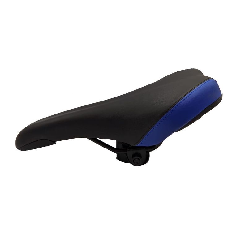 Sillin Asiento Para Bicicleta Negro Azul-0