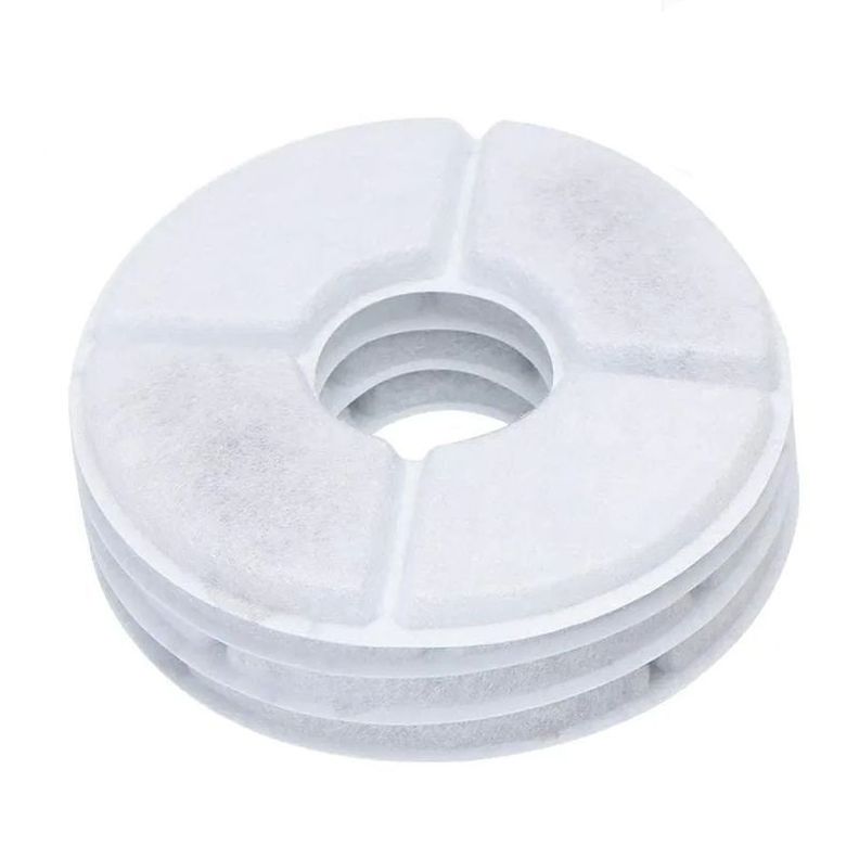 Pack X4 Filtros Bebedero Fuente De Agua Eléctrico Gato Perro-0
