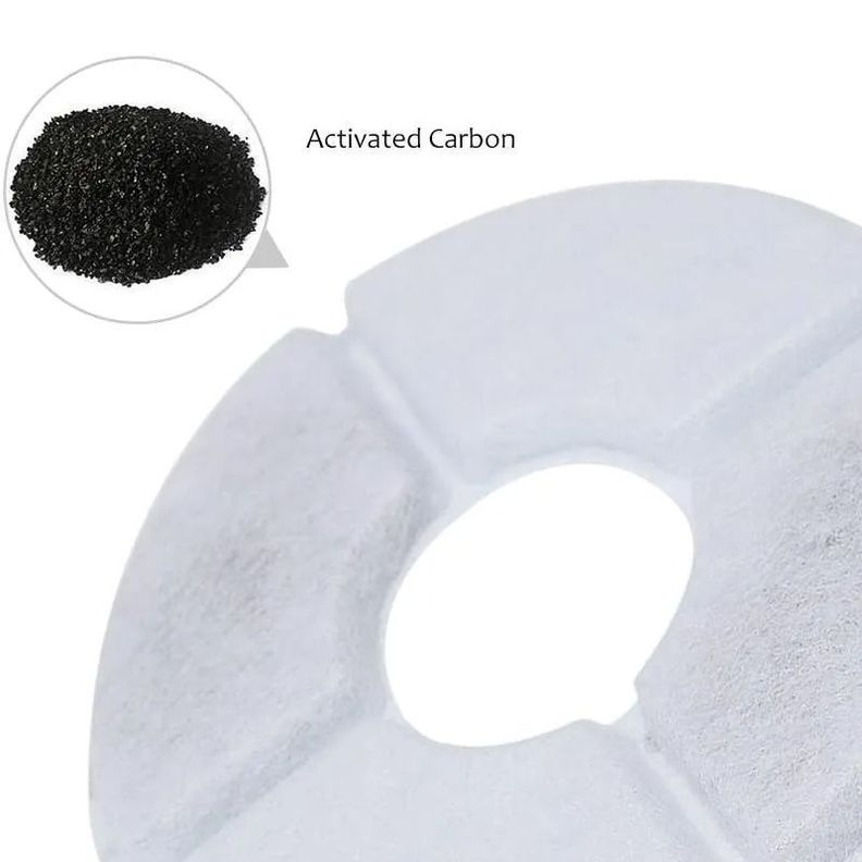 Pack X4 Filtros Bebedero Fuente De Agua Eléctrico Gato Perro-3