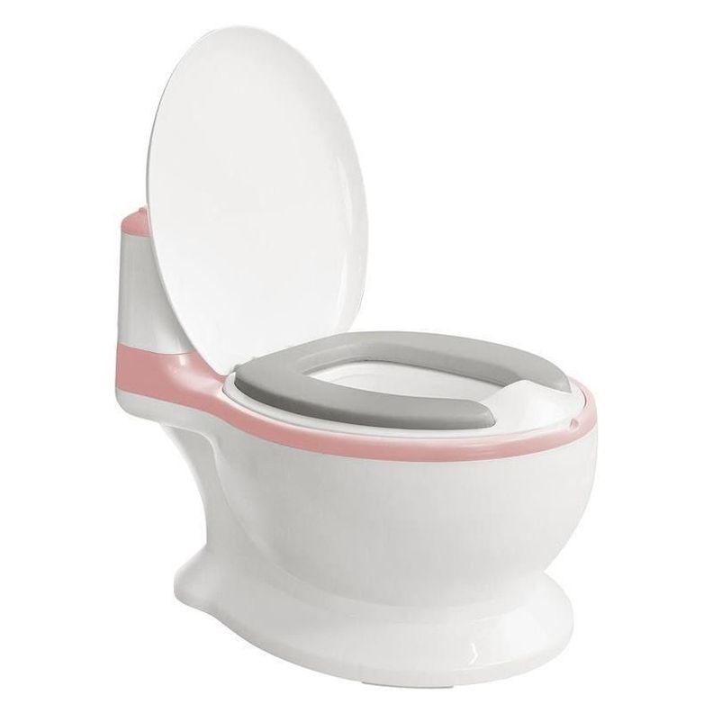 Pelela Urinario Asiento Baño Niños 1-6 Años Pelela Musical ROSA-2