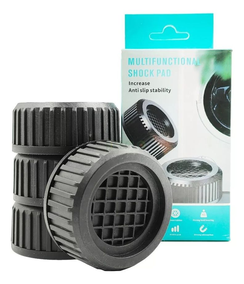 Kit De Almohadillas Antivibratorias Para Lavadora Y Secadora-0