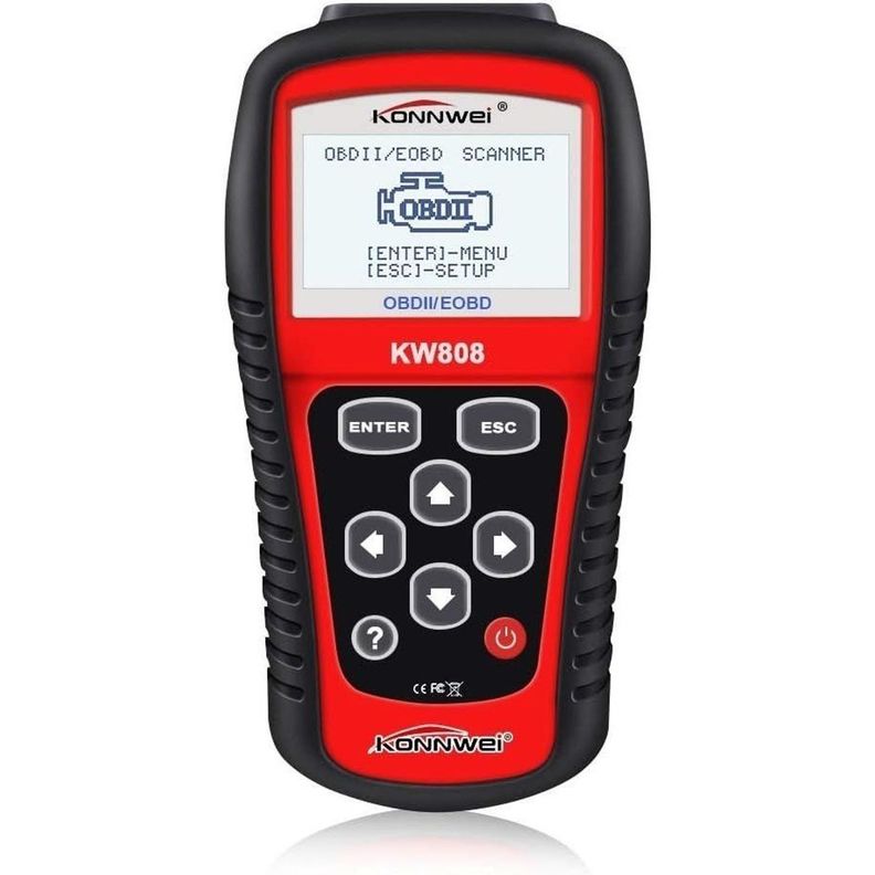 Escáner Automotriz Obd2 Multifuncional Con Pantalla Lcd-4