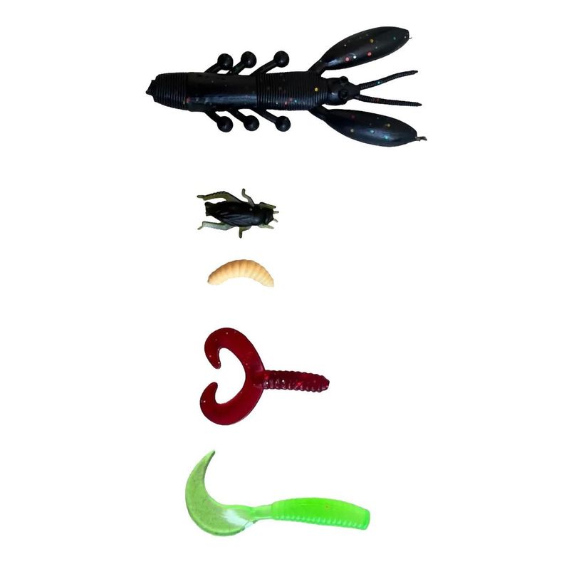 Kit De 101 Piezas De Señuelo Cebo Moscas Anzuelos Para Pesca-1
