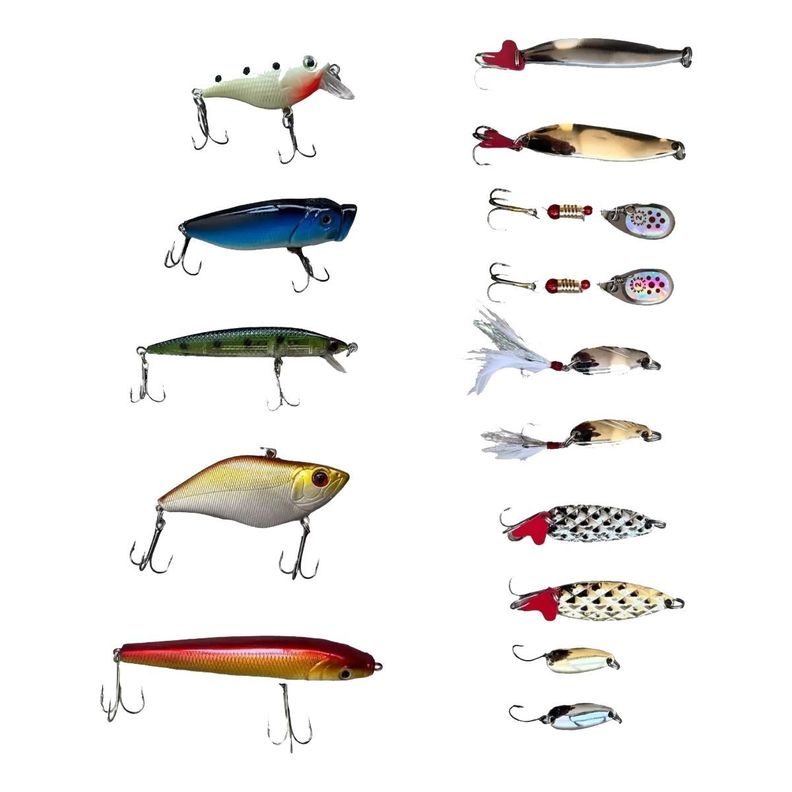 Kit De 101 Piezas De Señuelo Cebo Moscas Anzuelos Para Pesca-4