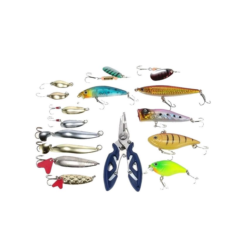 Kit De 101 Piezas De Señuelo Cebo Moscas Anzuelos Para Pesca-5