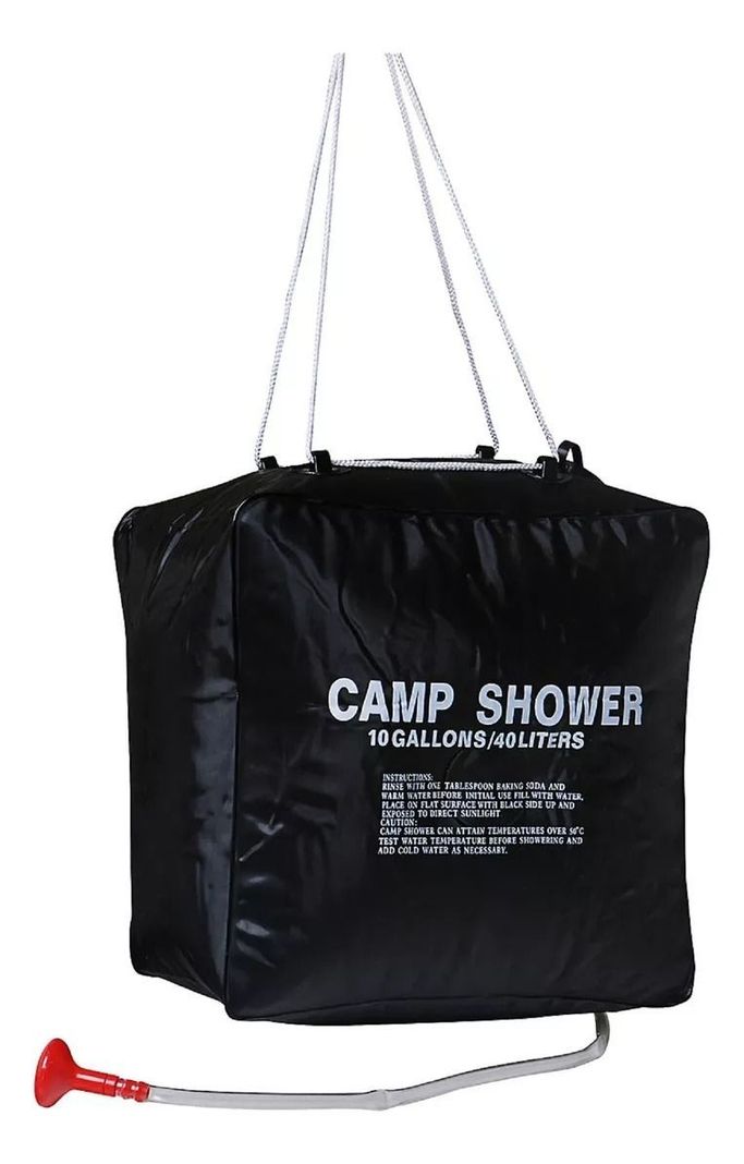 Ducha Solar 40 Litros Portátil Camping-1