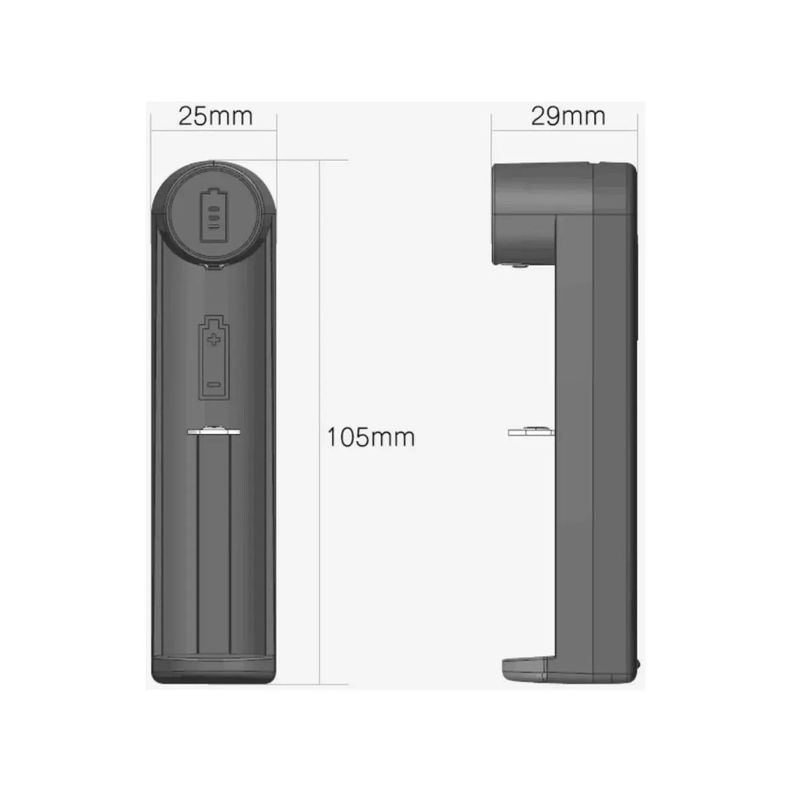 Cargador Pilas De Litio Incluye 4 Pilas 26650 8800mah 4.2v-1