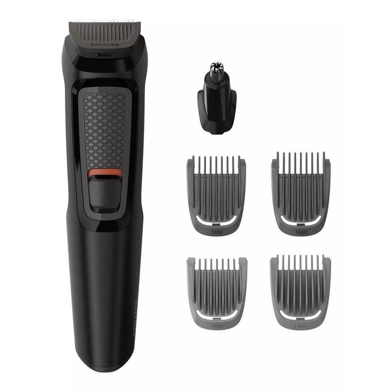 Multigroom Philips Mg3711/15 Serie 3000 Barba Nariz Oidos-0