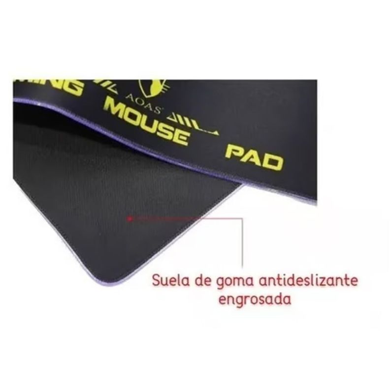 Gaming Mouse Pad Gamer Rgb Led Antideslizante S4000-4
