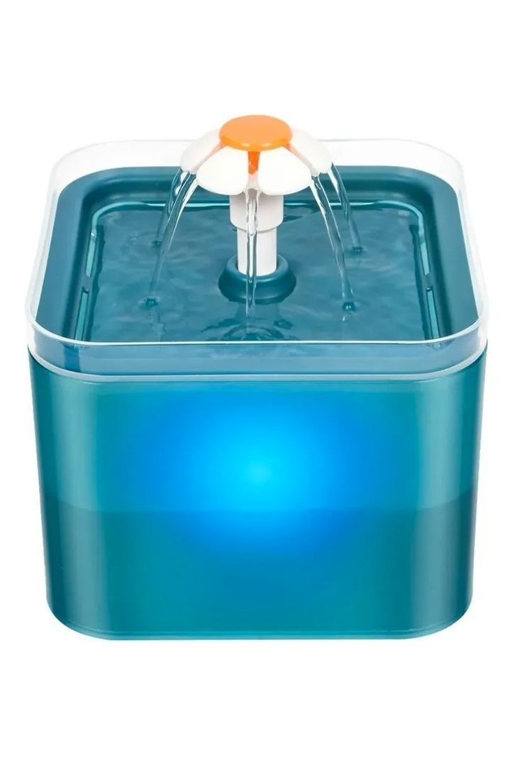 Fuente de Agua Electrico Dispensador Para Mascotas Gato O Perro-0