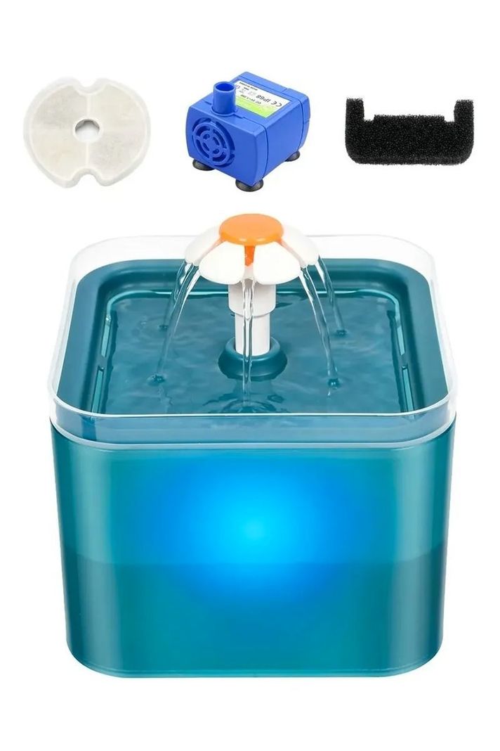 Fuente de Agua Electrico Dispensador Para Mascotas Gato O Perro-4