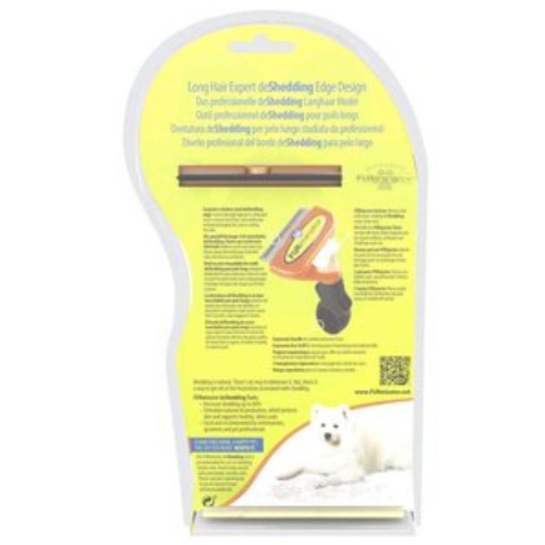 Cepillo furminator m pelo largo perros-1